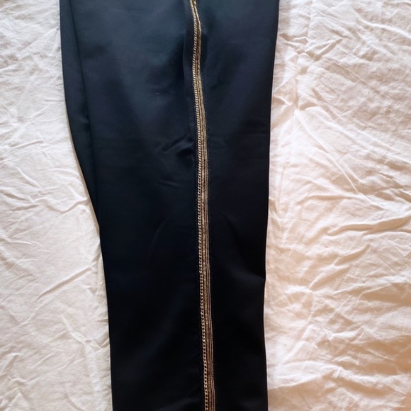 Brand new black and gold pants! Perfect for the holidays! - Picture 4 of 6